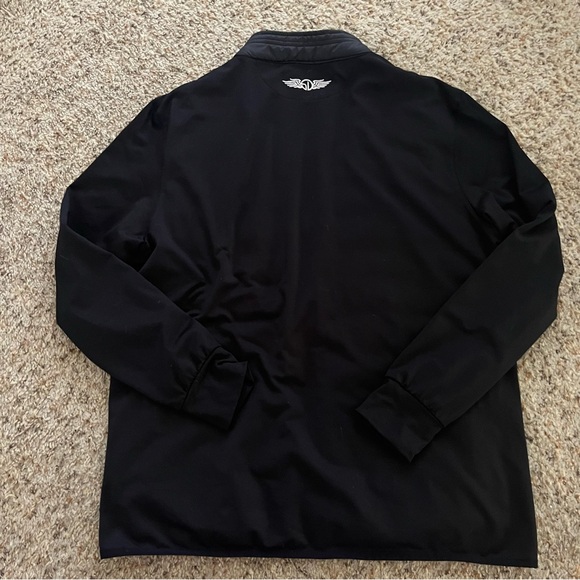 Women’s Black Cloth / Windbreaker Jacket - Picture 4 of 5